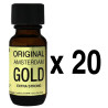 UK Leather Cleaner Original Amsterdam Gold 25mL x20